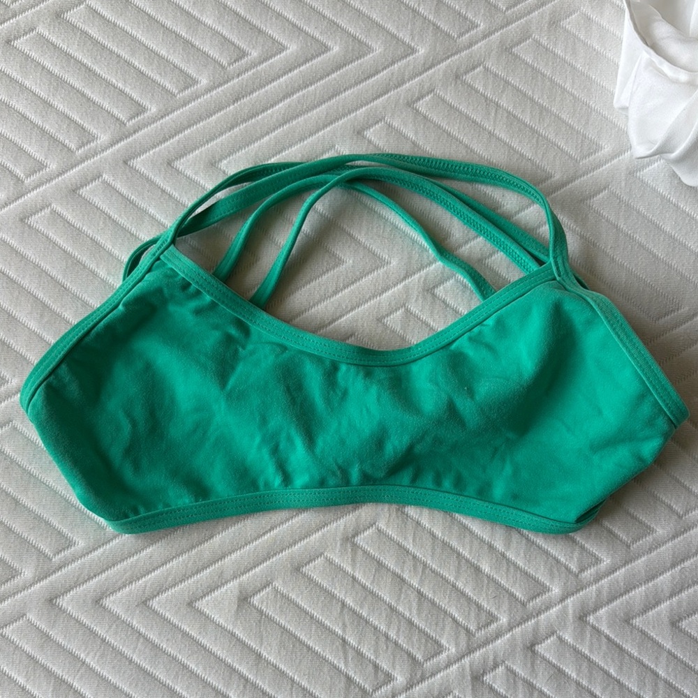 Jolyn Clothing Grayson Green Athletic Bikini Top